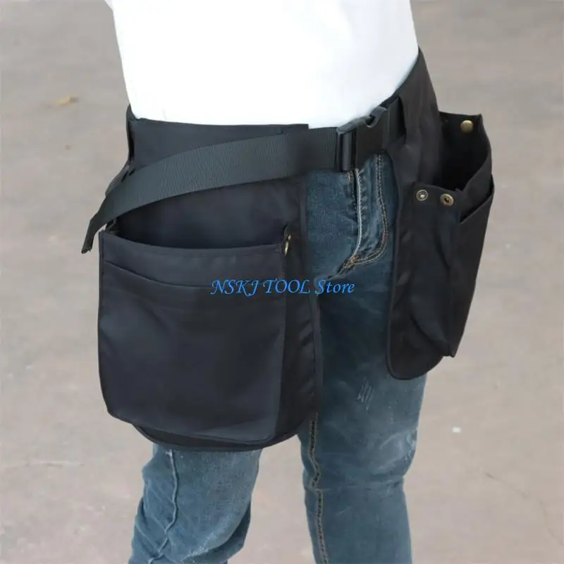 

L8RC Tool Belt Holster, Adjustable Tool Waist Gardening Mountaineering Belt Bag