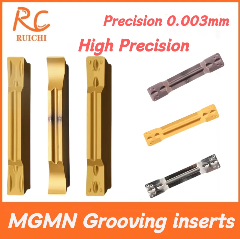 MGMN Carbide Grooving Blades Steel CNC Cutter MGMN200 G MGMN300 MGMN400 MGMN500 Hard Alloy Slotting Indexable Inserts