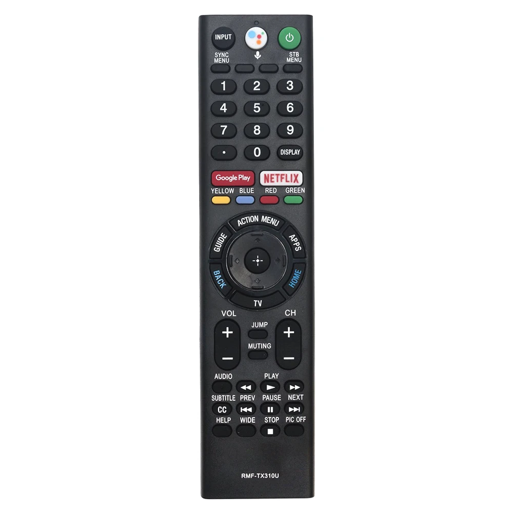 

New RMF-TX310U Voice TV Remote Control For Sony 4K Smart TV XBR-X900F XBR-X850F KD-X780F KD-65X750F XBR-X800G XBR-A8G XBR-X830F