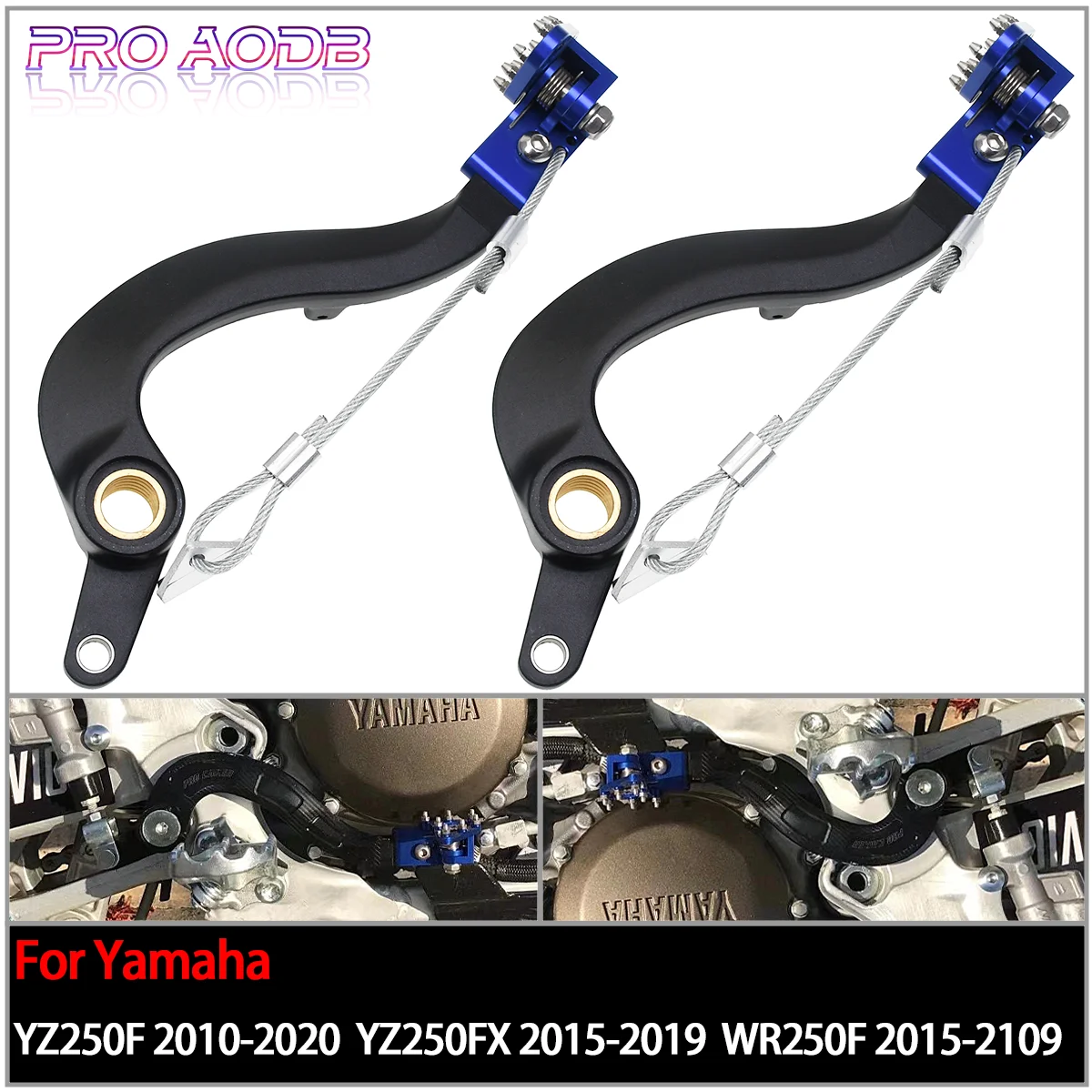 

For YAMAHA WR 250F 450F YZ 125 250 250F 250FX 450F 450FX Dirt Bik Motorcycle Foot Brake Lever Pedal Gear Shift Lever Pedal Sets