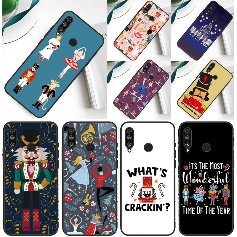 Funda de Ballet Cascanueces de Clara para Huawei Nova 7i 8i 11i 12i 12s 9 10 SE Y91 Y90 Y60 Y70 Y72 Y61 P30 P40 Lite P60 Pro