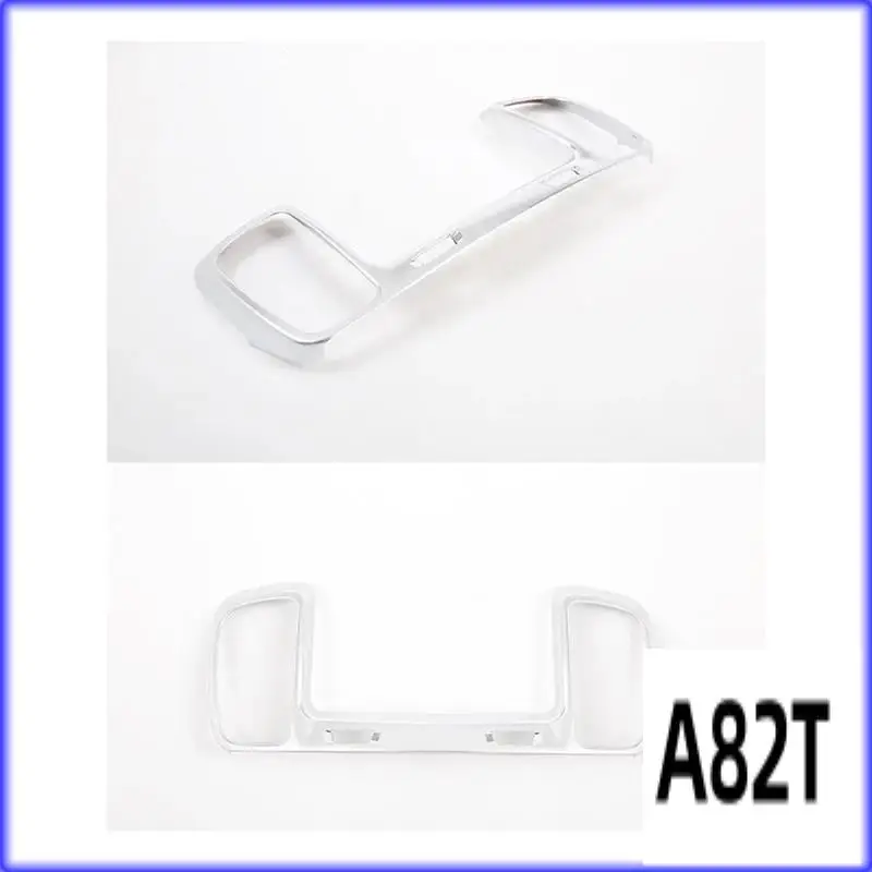 

T2-Silver Car Central Control Air Vent Outlet Frame Component For Mercedes Benz GLS GLE W166 X166 2016-2019