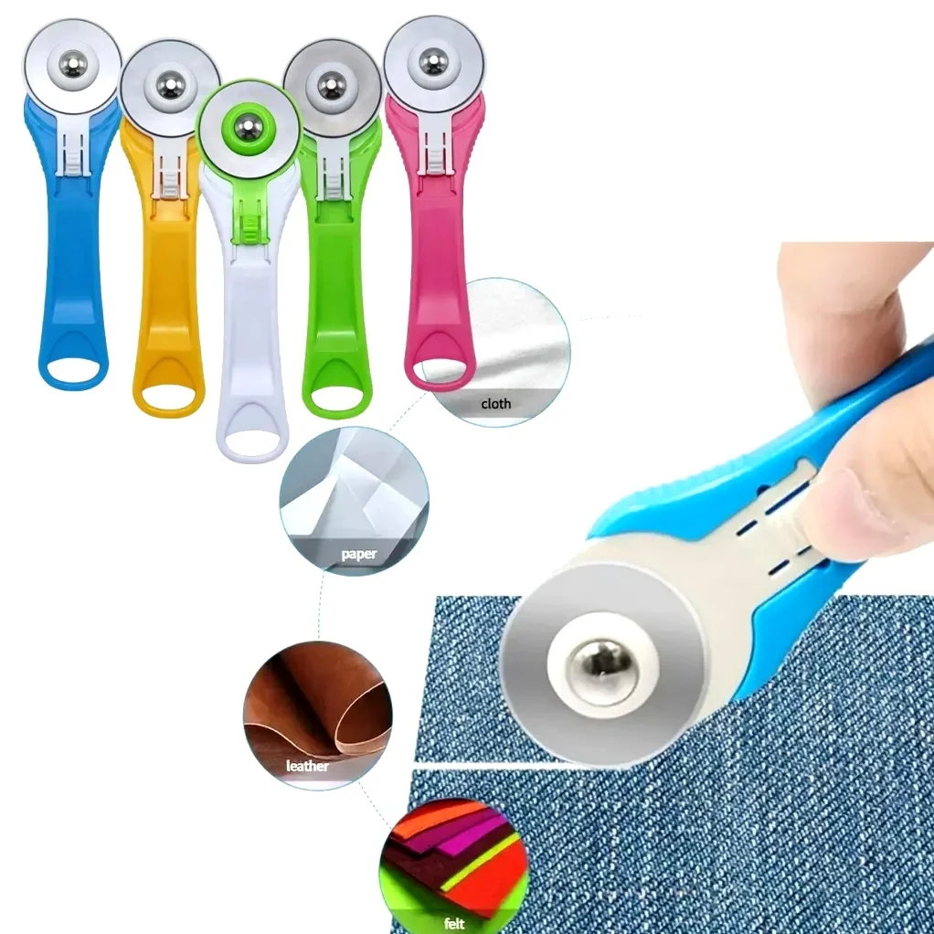 Rotary Cutter Patchwork Roller Wheel Leather Craft Tool