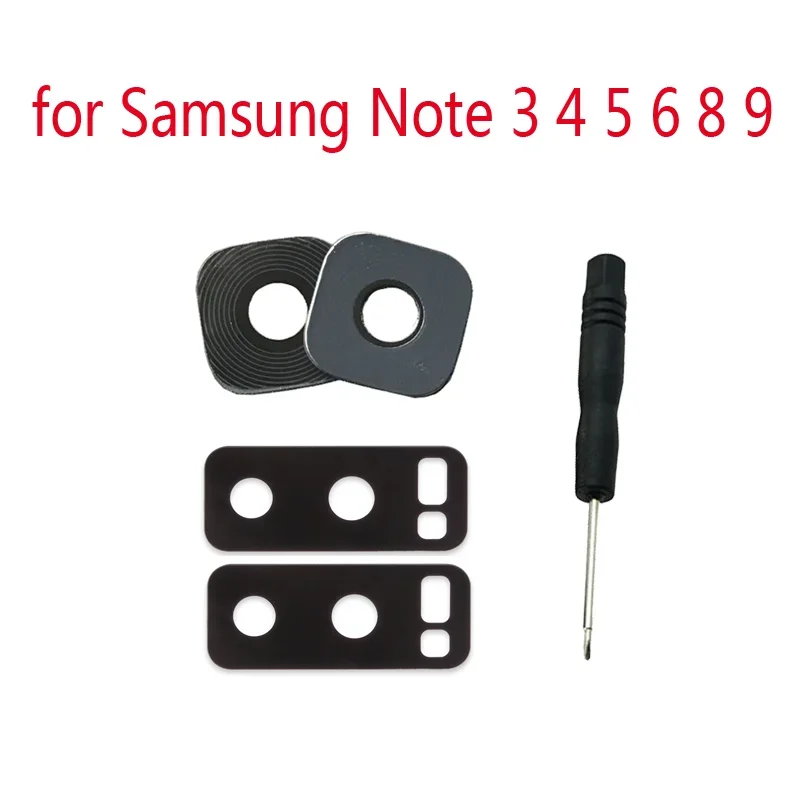 

Поп-стекло для камеры телефона, объектив для Samsung Galaxy Note 3, 4, 5, 7, 8, 9, корпус, новое защитное стекло для задней камеры, замена с клеевыми деталями