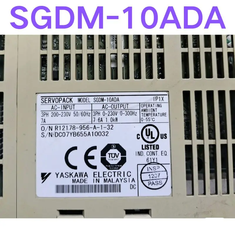 Second-hand test OK SGDM-10ADA servo driver