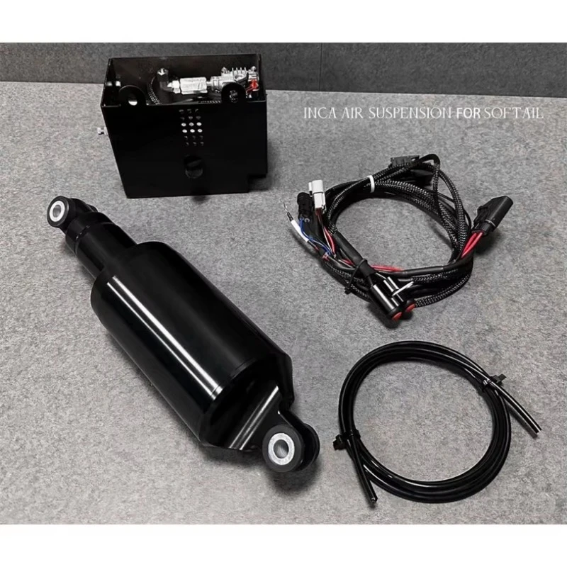 INCA New Customized Steel Motorcycle Single Air Suspension for Fat Boy/Breakout/Softail (Retrofit/Upgrade)Motorcycle parts