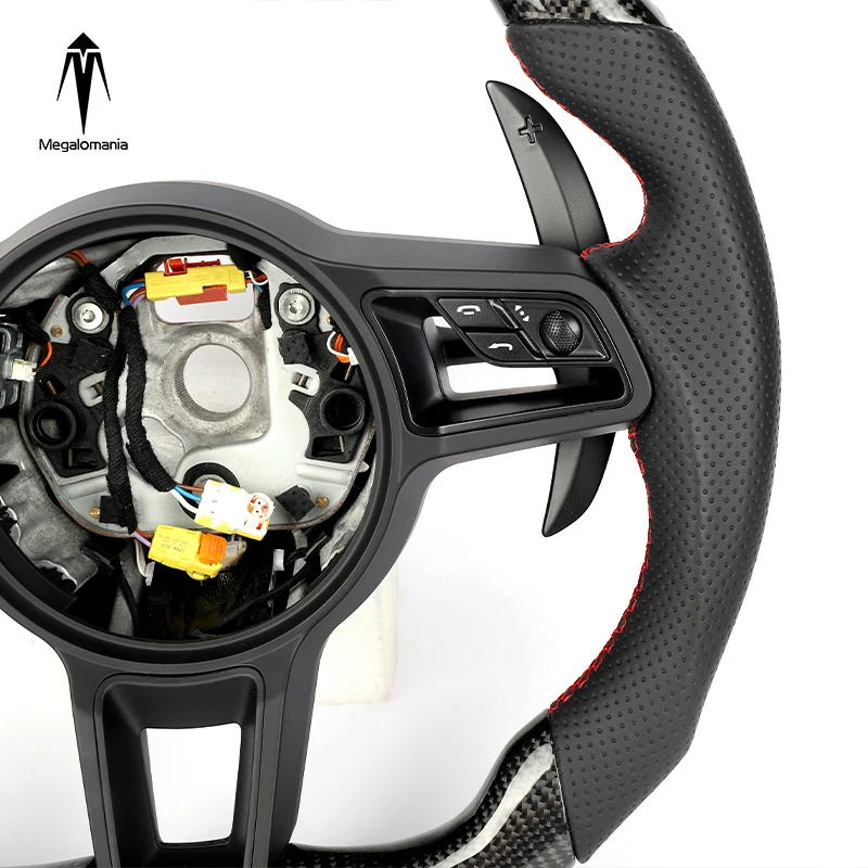 Volant en Fiber de carbone, ancien modèle pour Porsche 911 Cayenne Panamera Macan Boxster Taycan Cayman 996 997 987 918 718