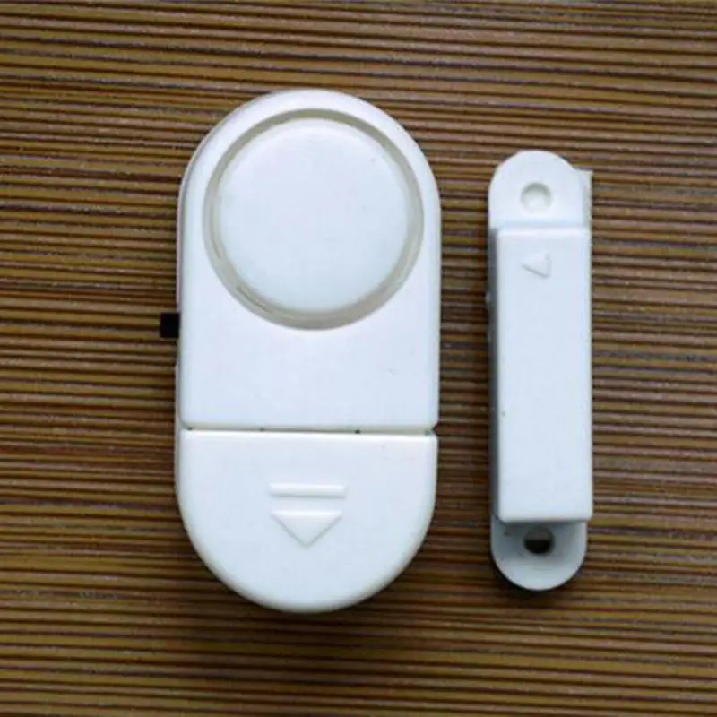 Tenky wi fi casa janela/porta sensor sem fio sistema de alarme entrada magnética contêm botão célula kits sistema segurança em casa detector