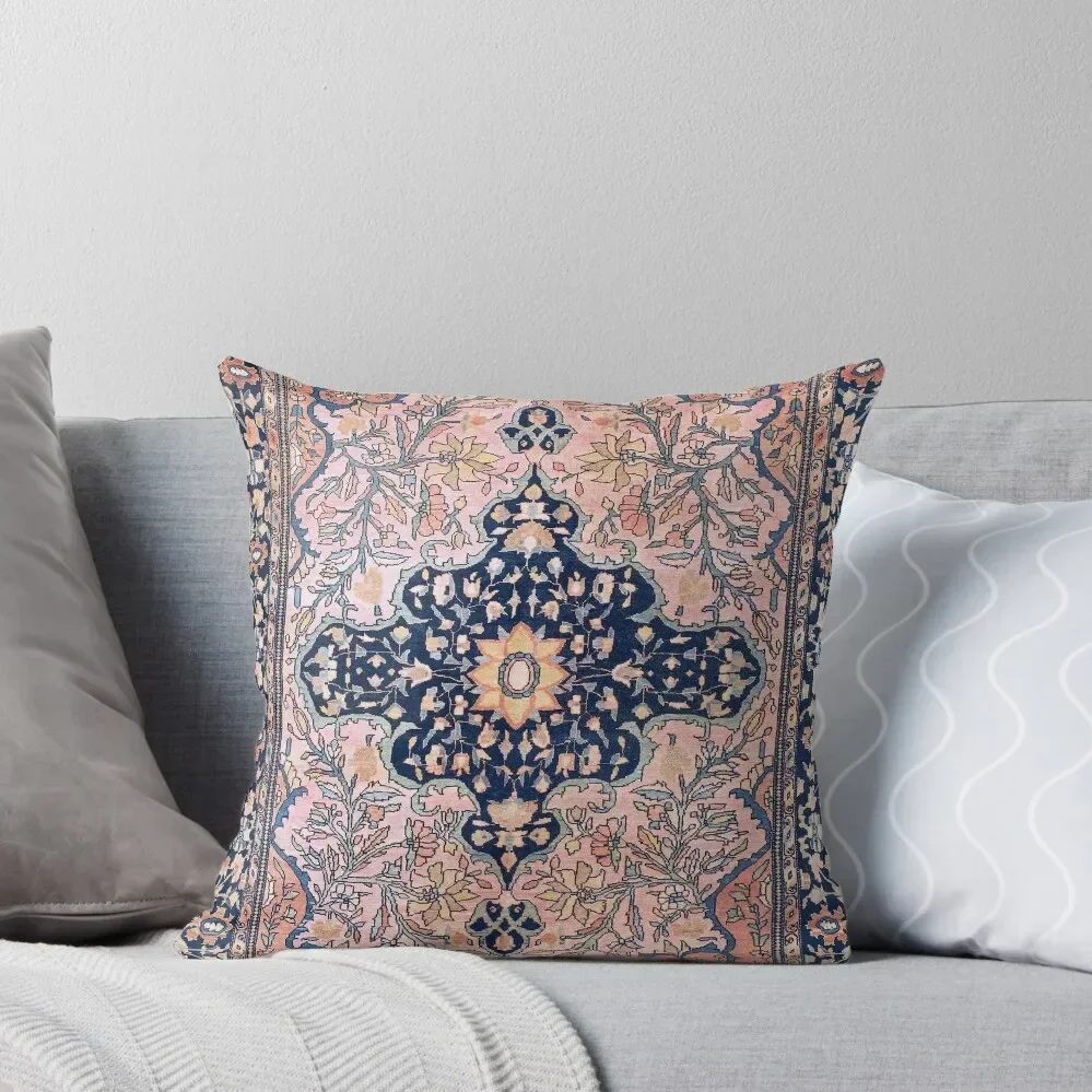 Sarouk Antique West Persian Rug Print Throw Pillow Pillowcases For Pillows Decorative Sofa Cushions pillow