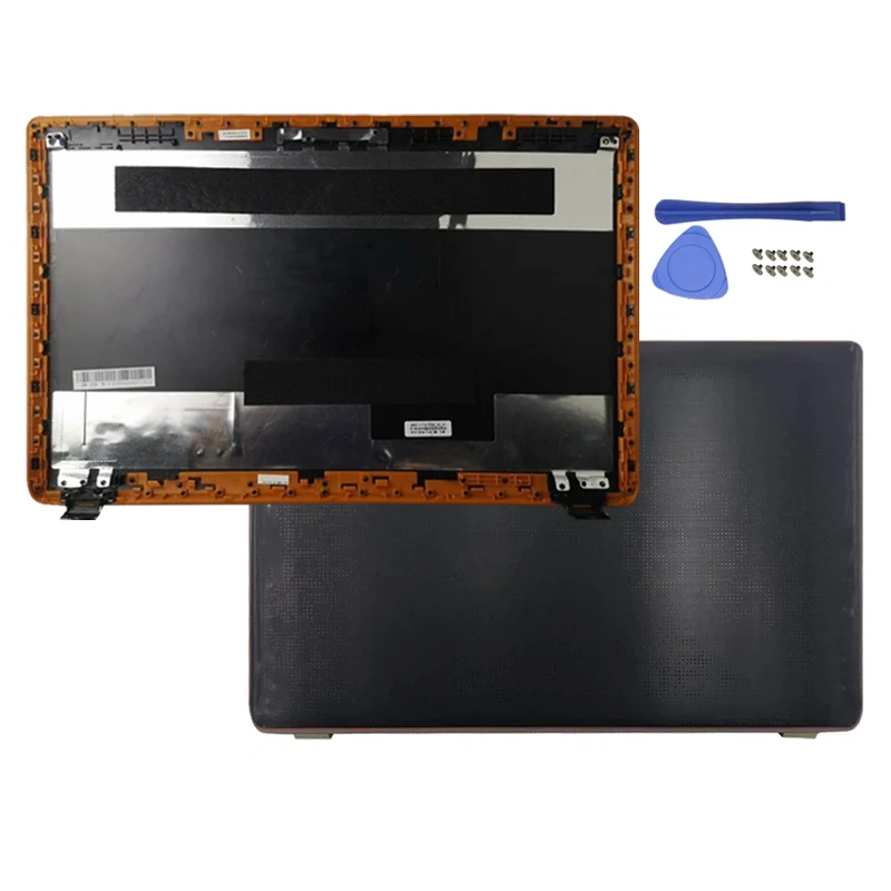 NEW Laptops Case Notebook Screen LCD Back Cover/Front Bezel/Hinges Laptops Accessories For Lenovo IdeaPad Y570 Y570N Y575