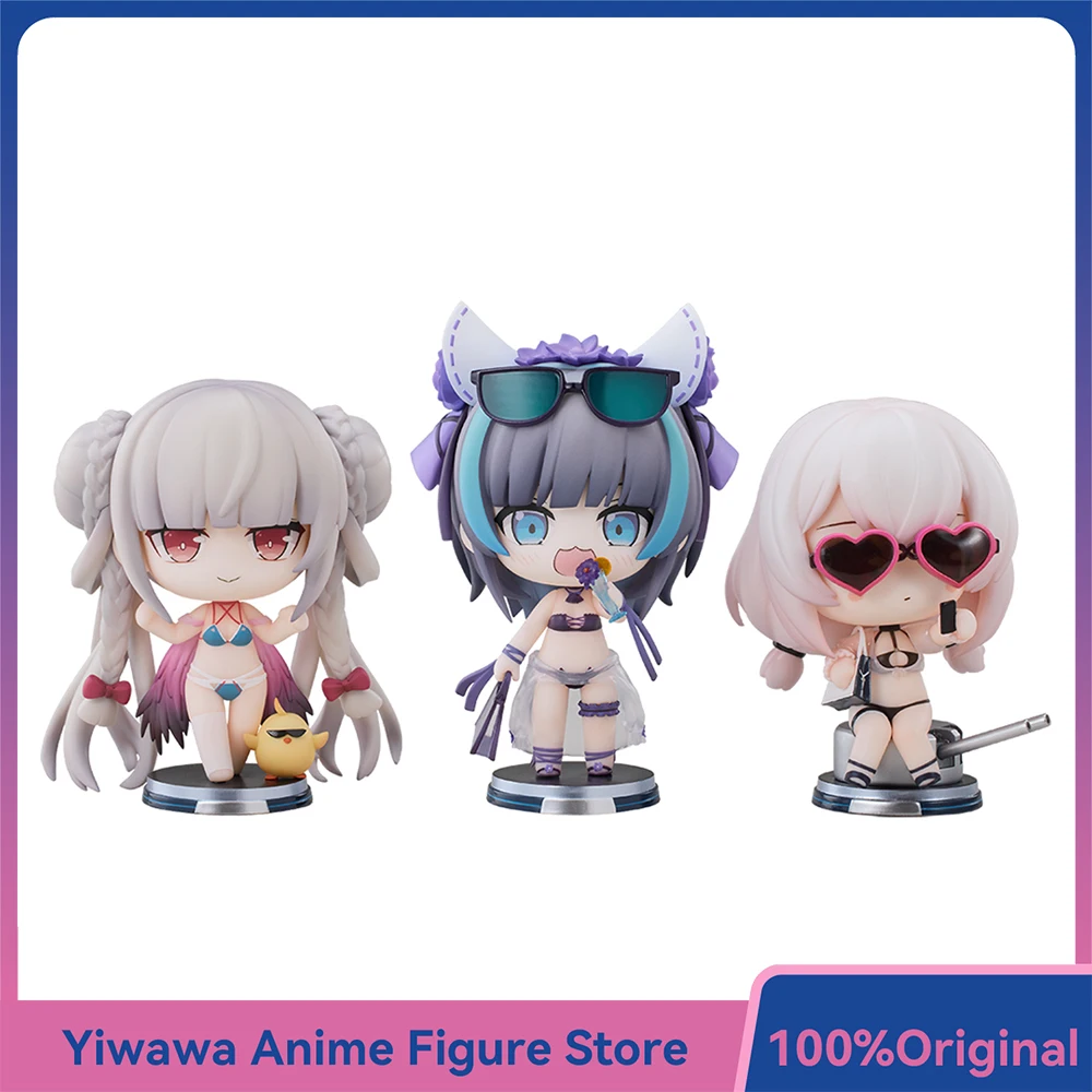 

Оригинальный летний купальник HanaBee Azur Lane, фигурка чиби Vol2, формируемая Чеширская Сириус, Коллекционная аниме-фигурка, модель игрушки