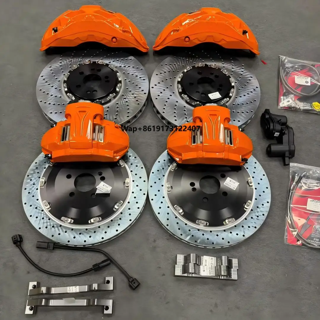 

10 Piston Brake Caliper Kit With High Carbon Rotor Ceramic Pad for 911 718 Modified Tuning