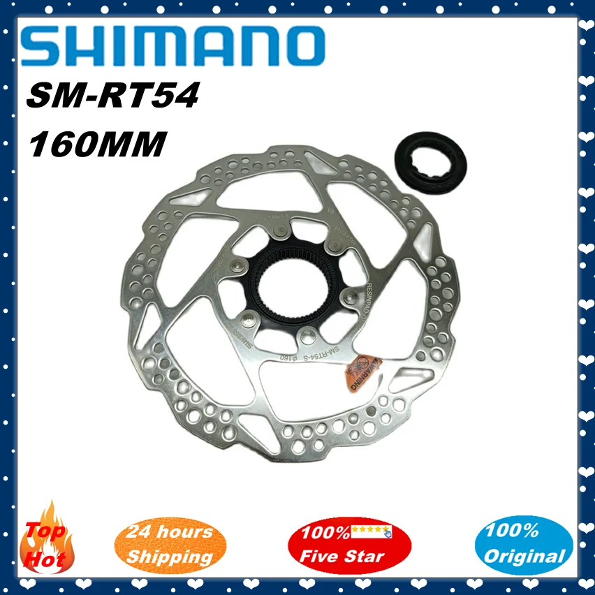 Shimano Deore SM RT54 160mm 180mm Centerlock Disc Brake Rotor Mountain Bike Bicycle Parts RT54 XT SLX DEORE MTB Bike