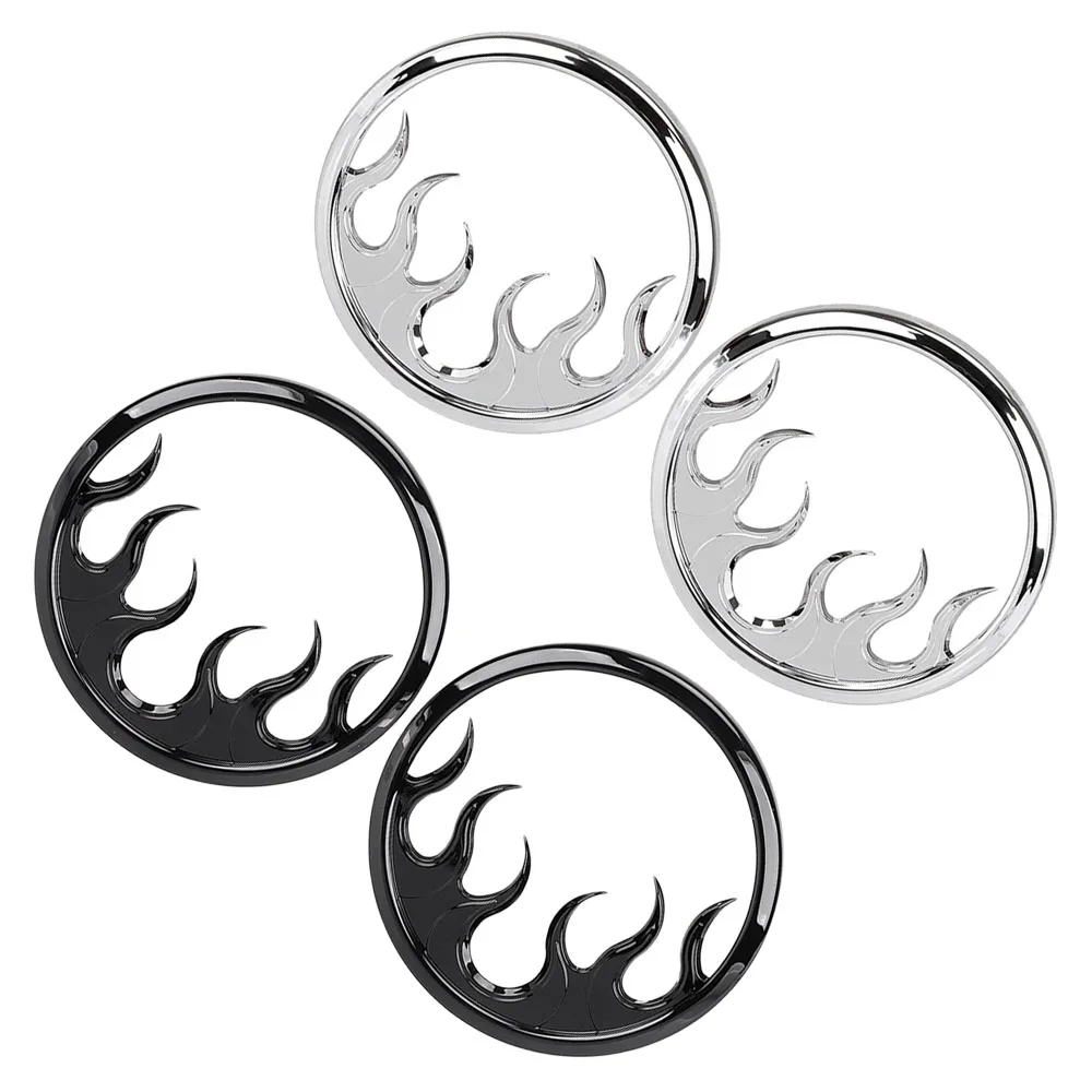 مكبر صوت دراجة نارية ABS ، أغطية تشذيب لهب أكسنت ، زلاقات هارلي-دافيدسون إلكترا ، زلاقات شوارع ، شواية Trikes Trikes-weigh #5