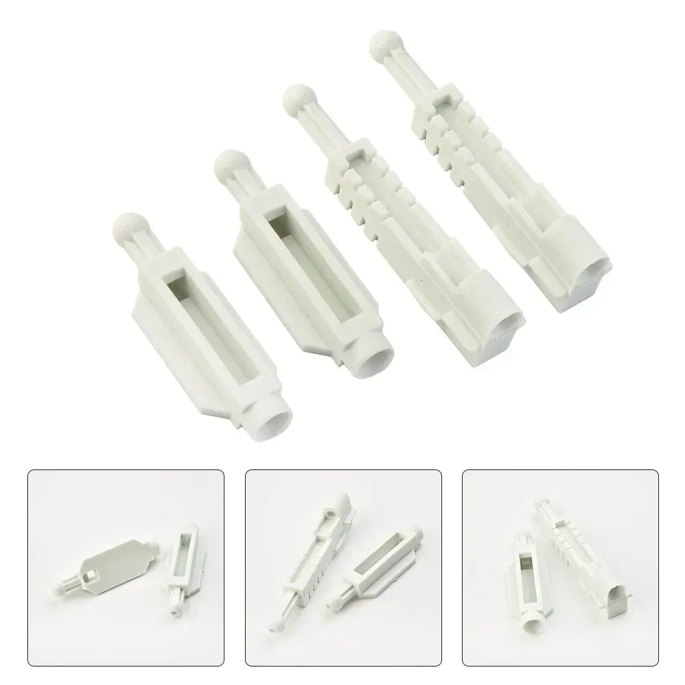 For BMW E39 5 Series Headlight Regulator Mounting Bracket Car Frame 4Pcs Plastic Protection Frame 63120027924 Replacement Useful