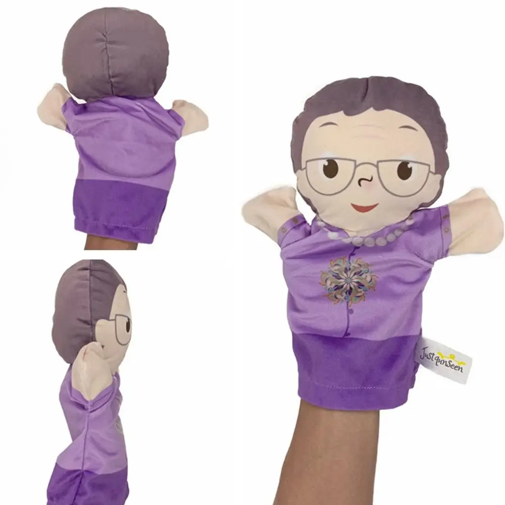 Juguetes para bebés, marionetas de mano para padres e hijos, abuelos, padres, niños, guantes de felpa, hijo, muñecos de peluche, juguetes de peluche