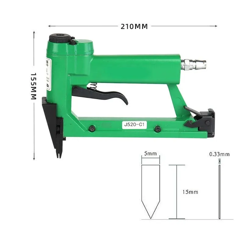 J520-C1 Пневматический пистолет для ногтей, вышивка крестиком, фоторамка, нарезка ногтей, фоторамка, инструмент для фиксации фонаря, пневматический степлер