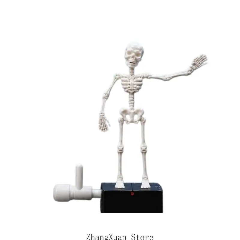 Aquarien Dynamische Skelettfigur Dekoration für Halloween-Fischtanks Display 3XUF – Detail 4