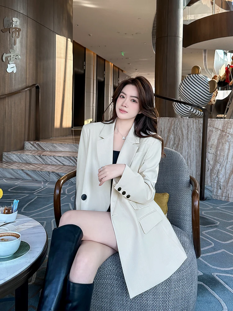 

Женский костюм цвета сакуры: повседневный, элегантный, для весны и осени, новый, стильный, для работы и отдыха