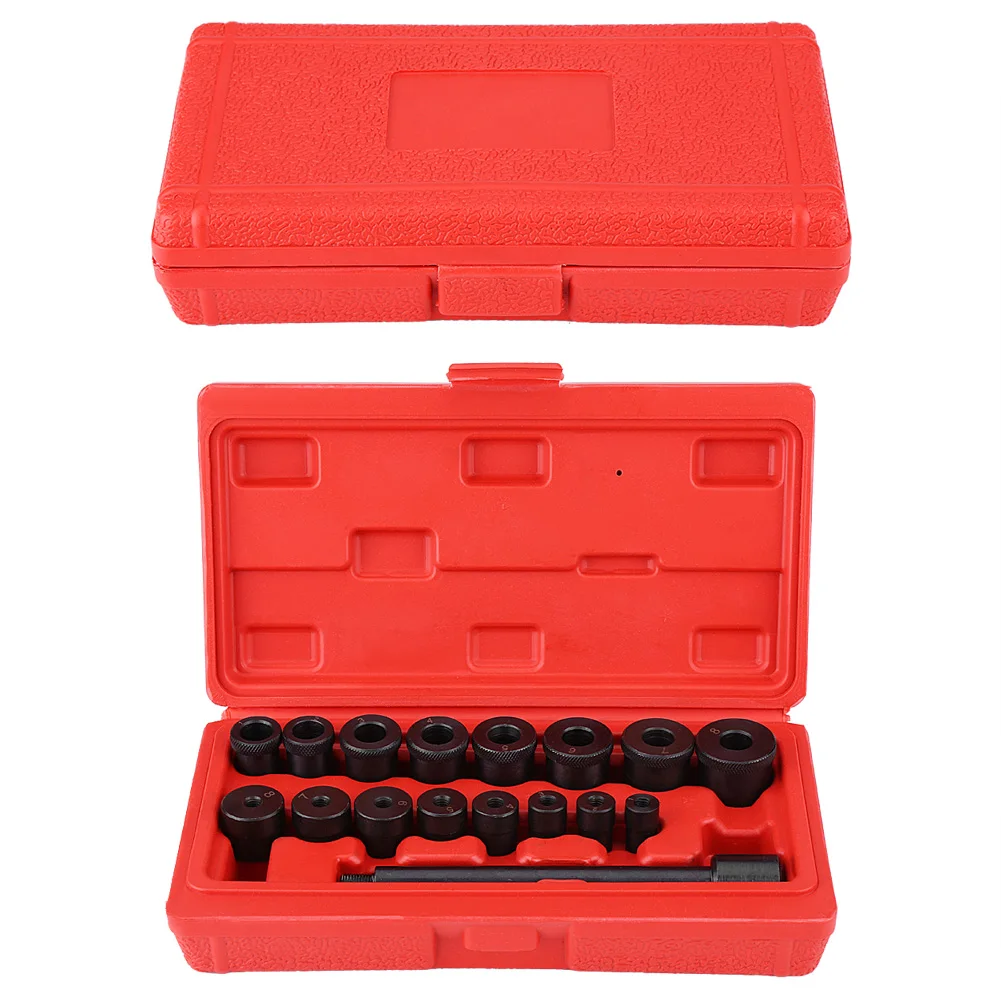 17pcs Centring Mandrel Clutch Tool Kit Clutch Installing Tool Coupling Spine Set