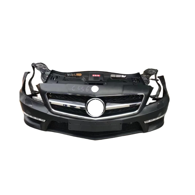 For Mercedes-Benz CLS63 Front Bumper Assembly Plastic Headlight Brake Light Grille Water Tank with Suitable  Face