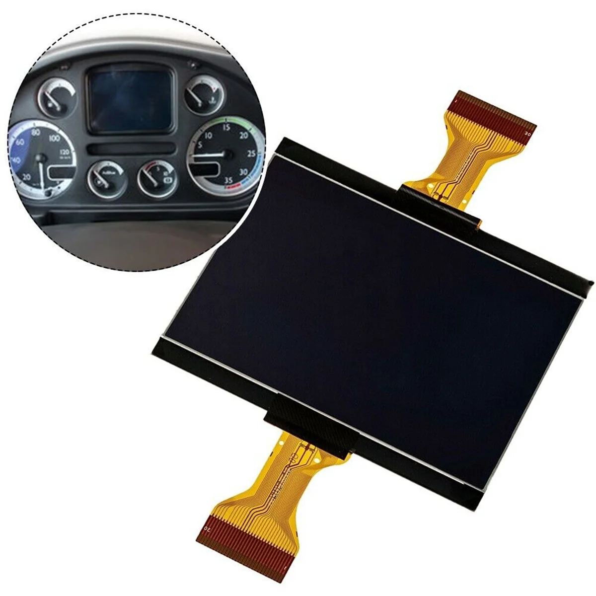 LCD Display Replacement for DAF TRUCK Cluster for LF/ CF/ XF 45/55/75/85 /95 for DAF LF 75 2864648, 1675612(2006)