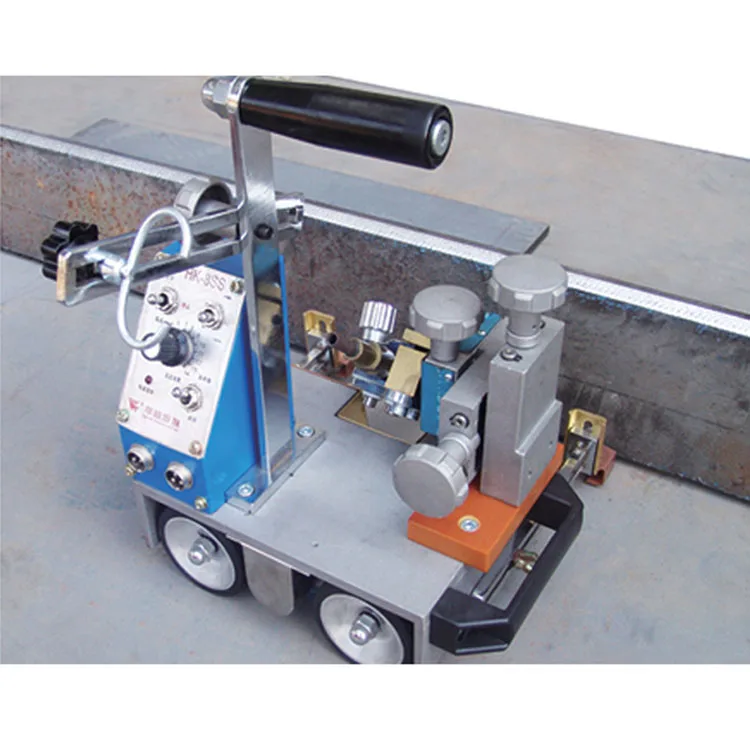 HK-8SS New Manual Angle Welder Magnetic Fillet & Corner Welding Machine with MIG Trolley
