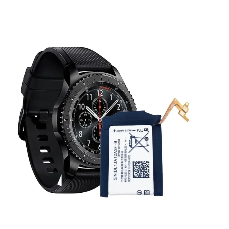 46mm High Capacity EB-BR760ABE Battery for Samsung WATCH Gear S3 Frontier Classic SM-R770 SM-R760 SM-R765 Batteries Bateria