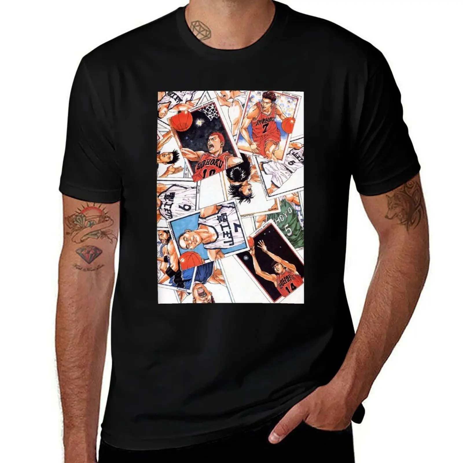 

Slam Dunk T-Shirt custom t-shirts sublime blue lock tshirts personalised men graphic t shirts