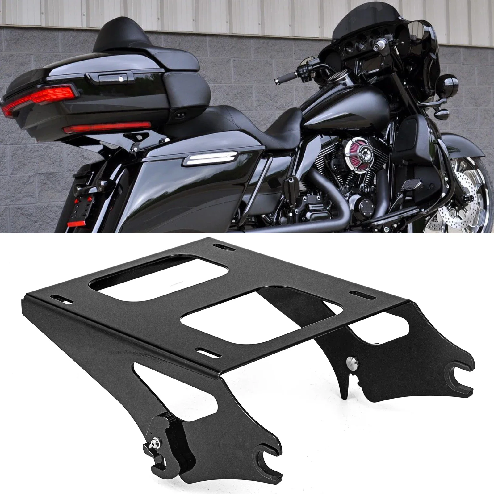 

Motorcycle Tour Pak Pack Mount Mounting Luggage Rack Docking Kits for Harley Touring ROAD KING ELECTRA/ROAD/STREET GLIDE