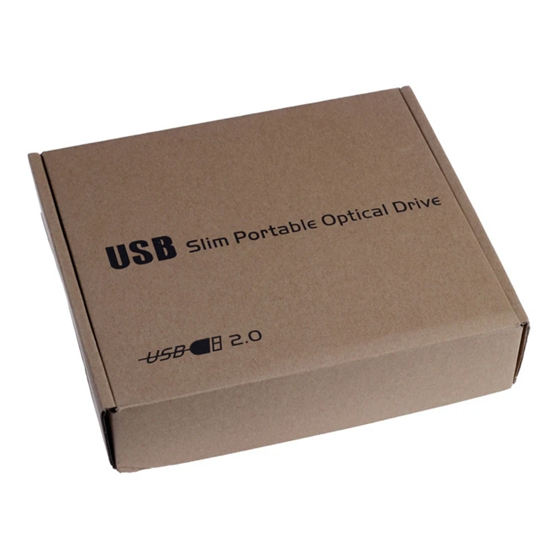Lettore DVD esterno USB 2.0 Unità CD Lettore musicale Mp3 Film Lettore portatile per Windows 7/8/10 Computer portatile desktop PC