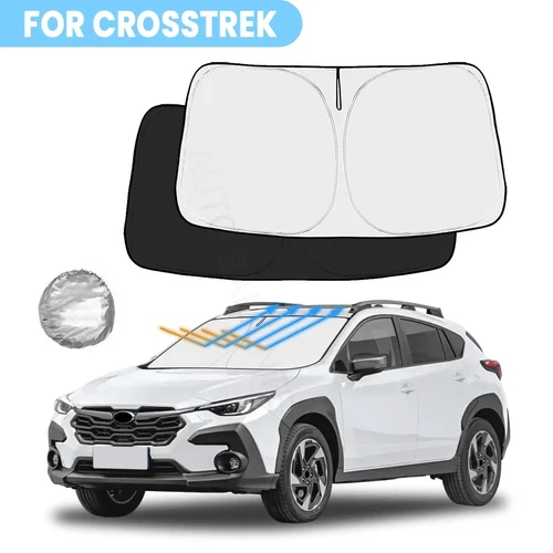 Para Subaru Crosstrek 2022 2023 2024 2025 cubierta parasol para parabrisas de coche ventana delantera parasol visera Auto Interior protección UV