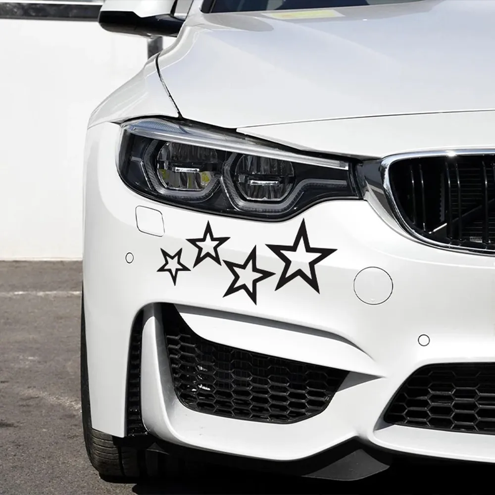 

Stars Design Vinyl Car Sticker Waterproof UV Resistant for Auto Truck Bumper Window Universal Fit Night Sky Theme