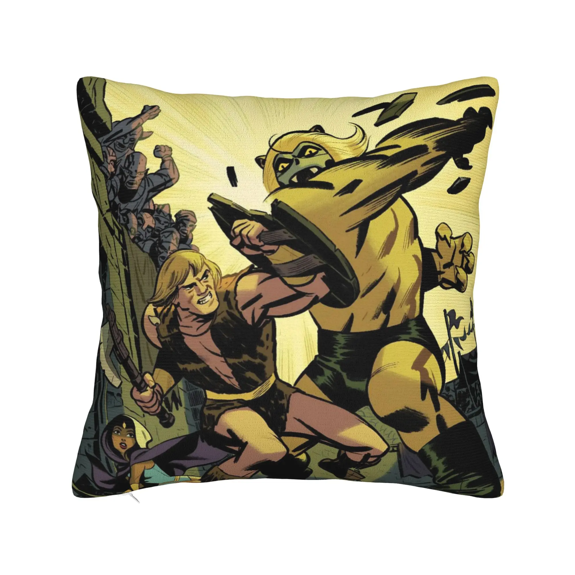 Decorative Pillow Cover Thundarr The Barbarian Merch Seater  Pillow Case Cover Zipper Multi Size