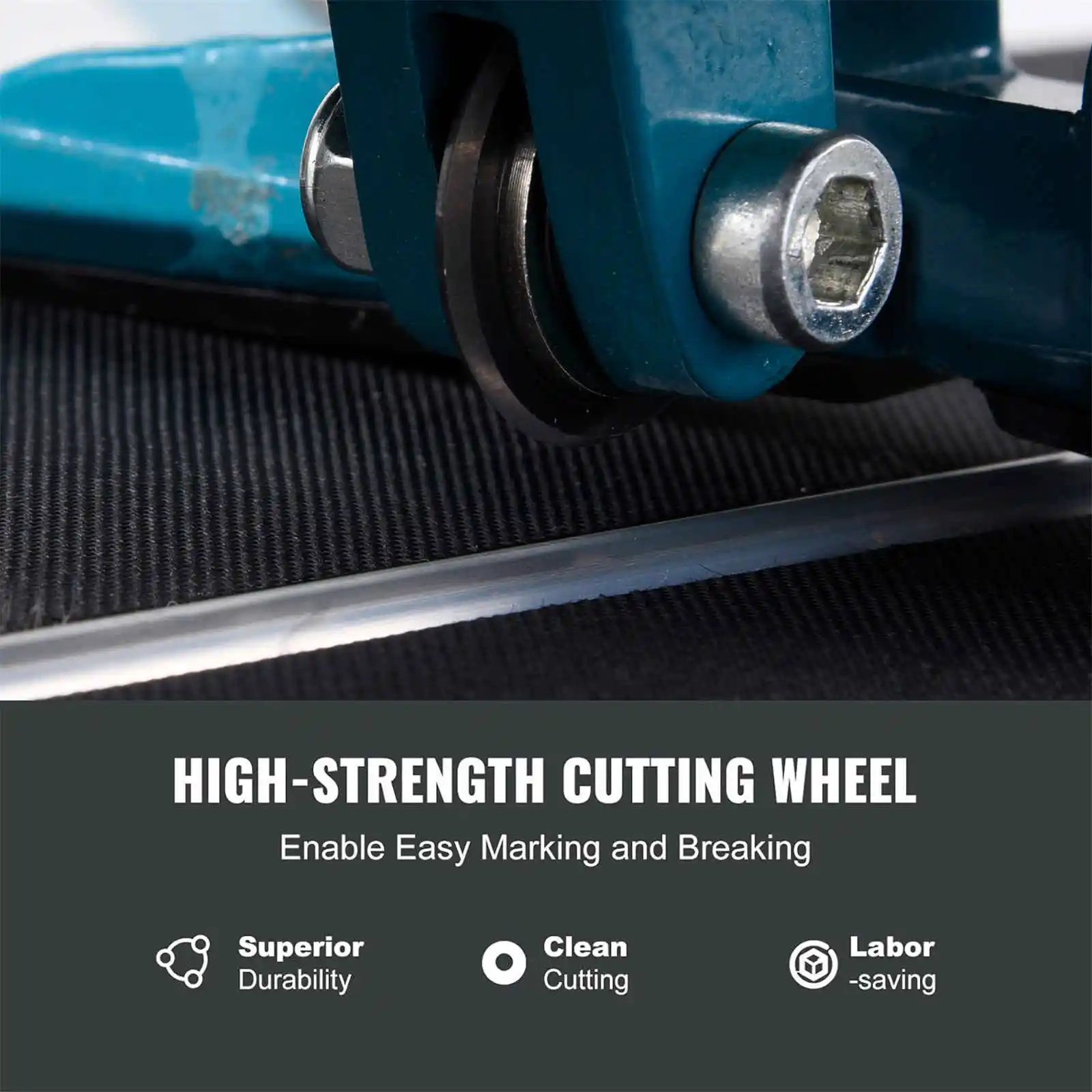 Coupe-carreaux de 1200MM, coupe-carreaux manuel de carreaux de sol en céramique de précision de 10mm, Machine de découpe de 48 pouces pour une coupe de précision