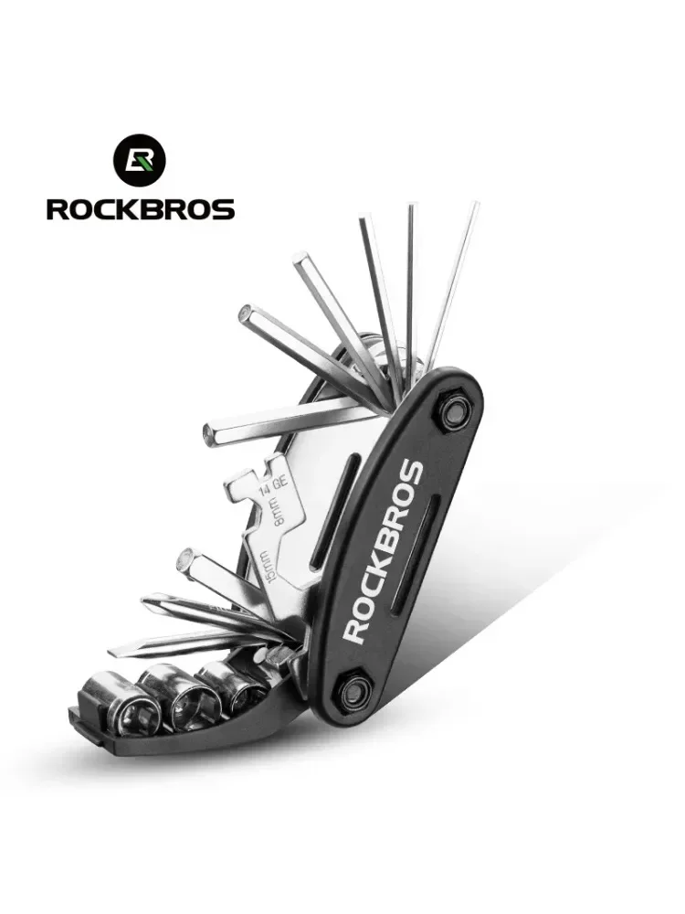 AliExpress ROCKBROS 16 in 1 Bike Bicycle Multi Repair Tool Set Kit Hex Spoke Cycle Screwdriver Tool Wrench Mountain Cycle Tool Sets Black