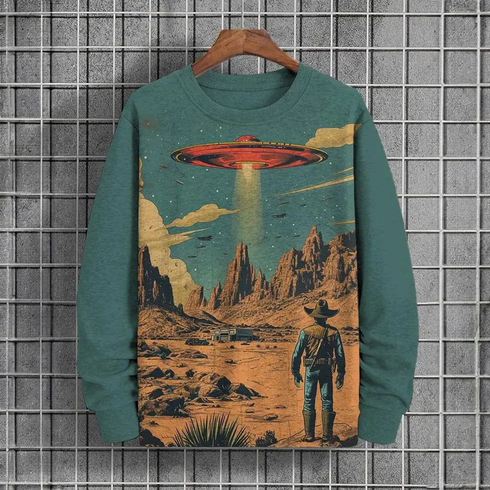 

Японские мужские толстовки с капюшоном, пуловер с космическим котом и 3D принтом, повседневные толстовки с длинными рукавами, мужская одежда большого размера, топ