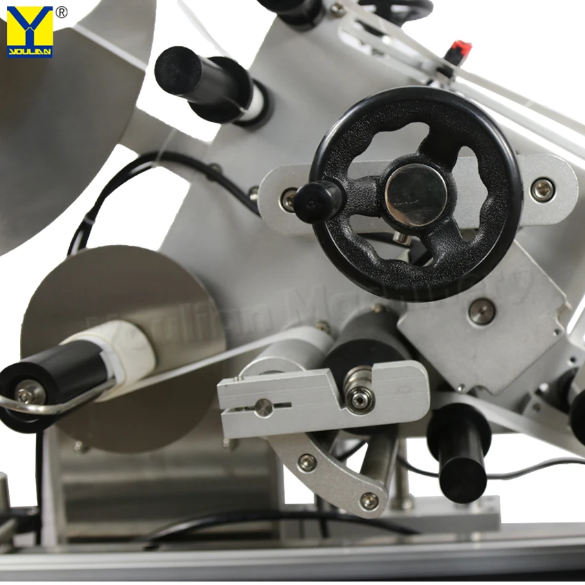 MT-160พลาสติกกระเป๋าหนังสือติดฉลากอัตโนมัติเครื่องติดหมวกกล่องไข่โรงแรมม้วนกระดาษเครื่องสำอาง Labeler