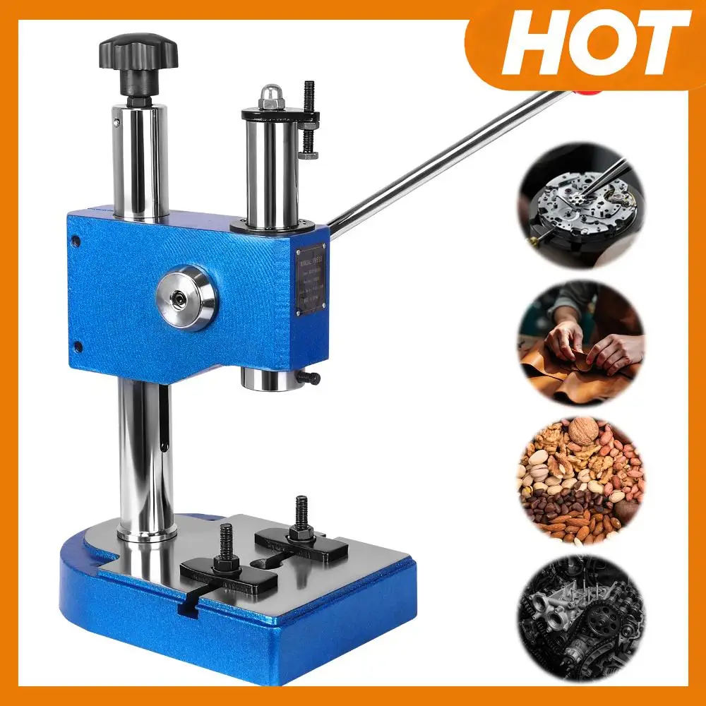 

Ручной пресс 0,5 тонны, чугунный, сверхмощный, настольный, для штамповки, гибки, растяжки и формовки