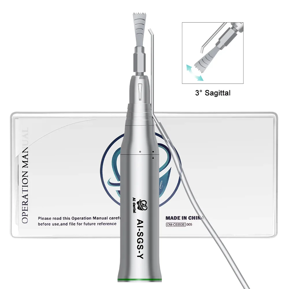 

SGS-Y Sagittal Dentals Saw Handpiece 3:1 Low Speed Bone Cutting External Water Spray Surgical Hand Piece Dentistry Instrument