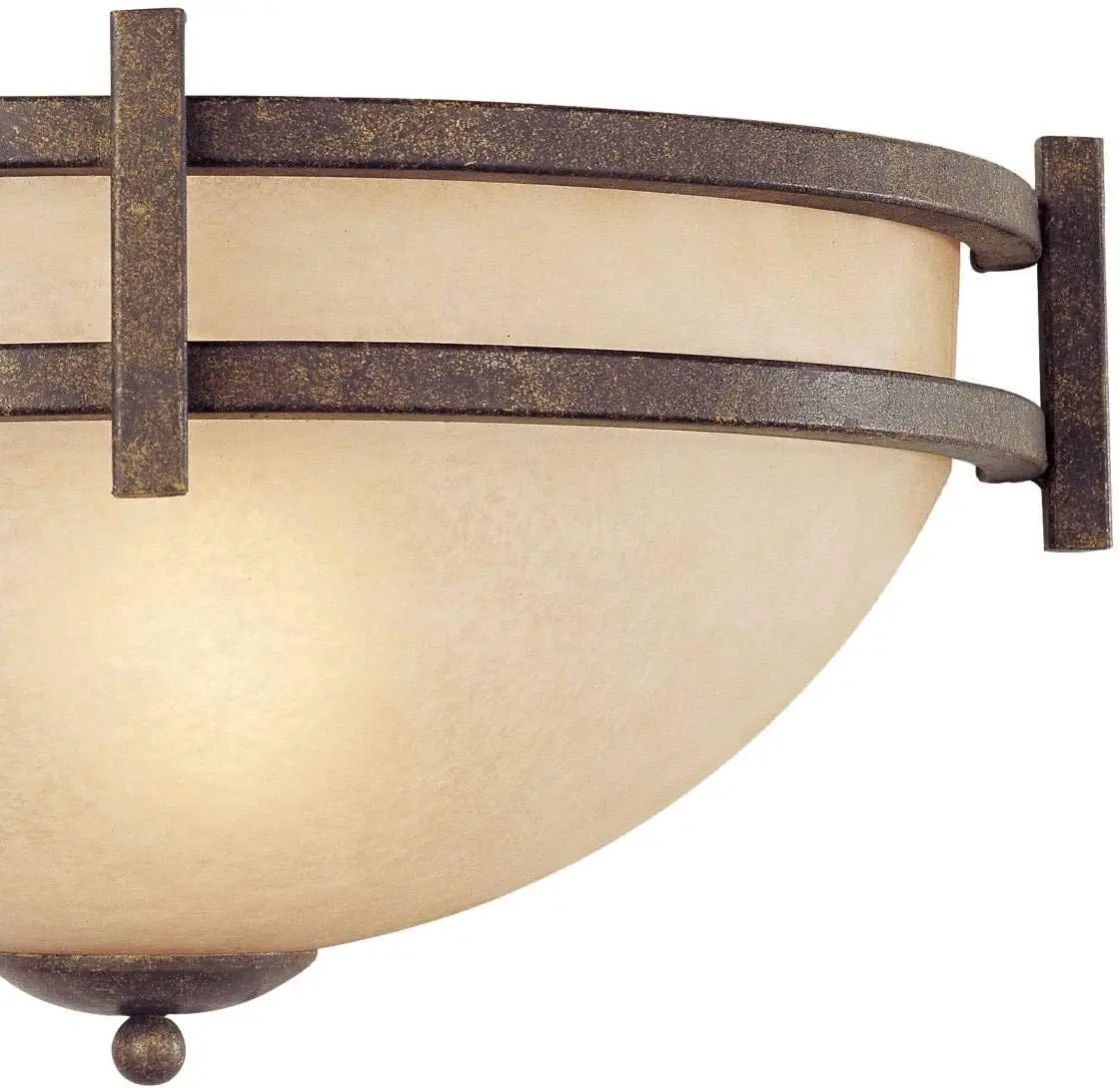 

Iron Works Oak Valley Collection Mission Cottage Sconce Wall Decor Rustic Bronze Hardwired 14 1/2" Wide Fixture Pocket Scavo