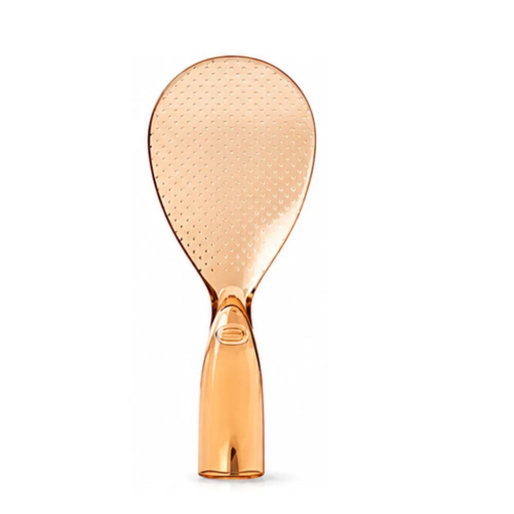 New Plastic Rice Paddle Heat Resistant Nonstick Surface Rice Serving Spoon Thickened Textured Rice Cooker Spoon Kitchen Serving