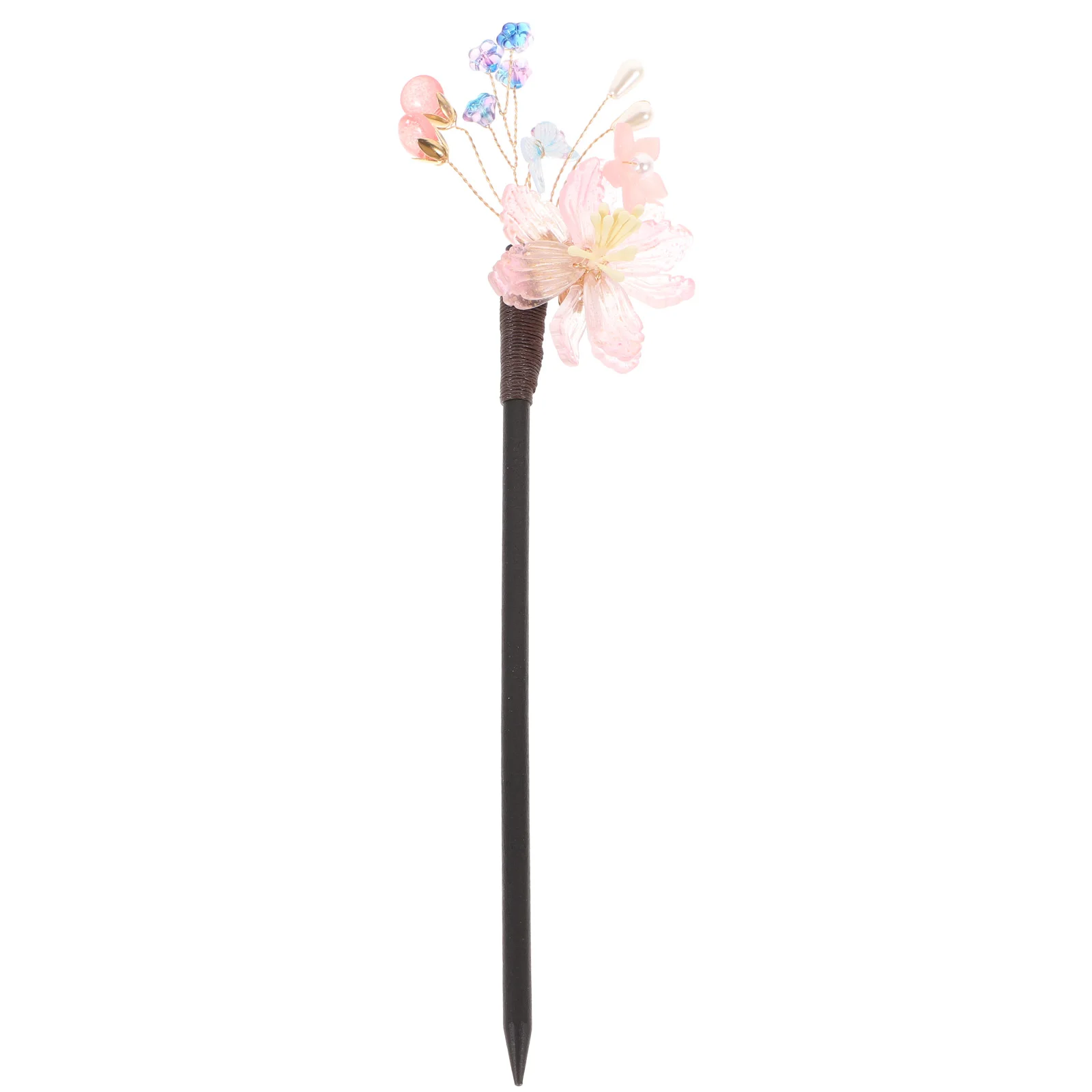 

1pc Retro Hairpins Hairpin Stick Chinese Style Floral Accessories Classic Ancient Vintage Hairpins Design Tools