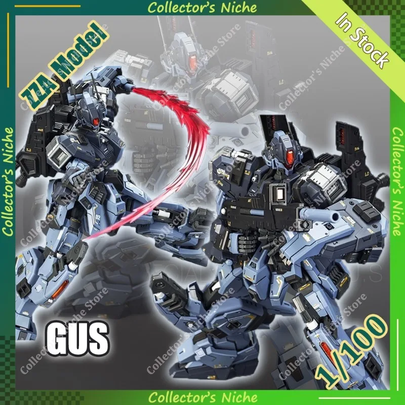 

В наличии ZZA MDOEL MG 1/100 GZSS GUS Сборка Модель Комплект ZZA Collection Механическая броня Наборы пластиковых моделей Игрушки для хобби Подарки для детей