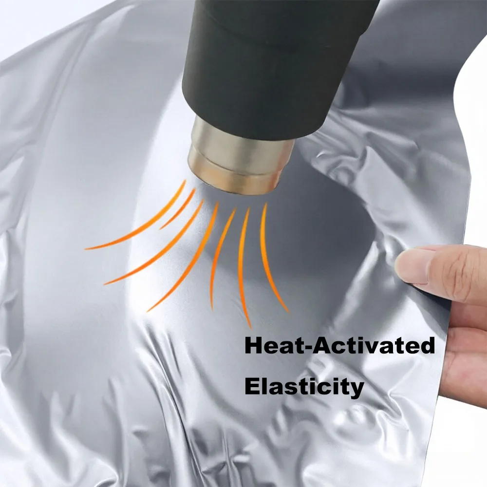 Metallic Matte Satin Ice Film Silver Color Change Vinyl Film Car Wrapping Film Bubble Free Sticker Wrapping Car Accessories