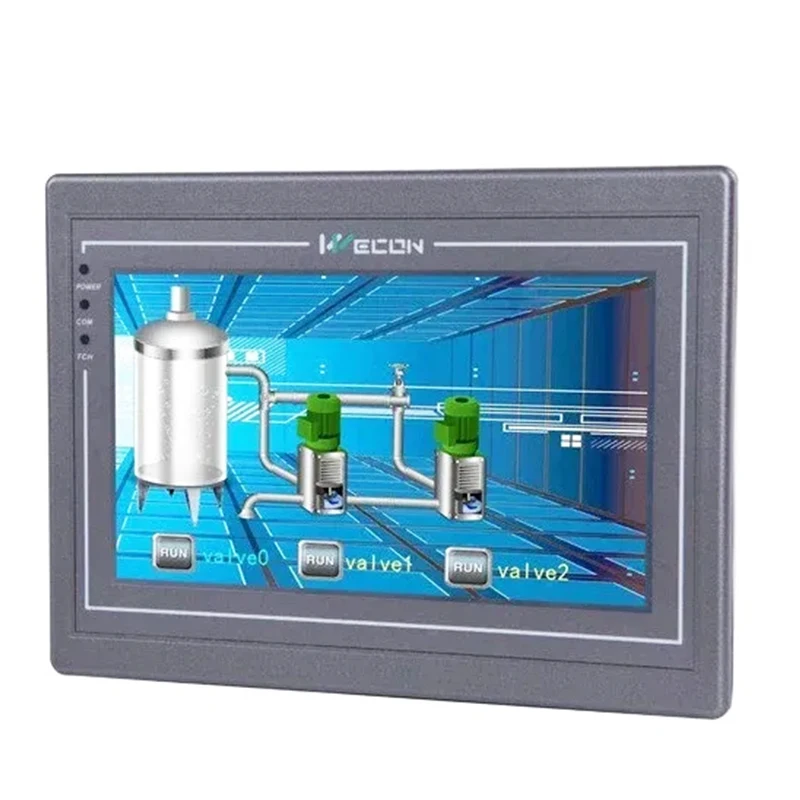 Wecon HMI لوحة شاشة لمس PLC تحكم PI3070ig PI3102i PI3043ie PI8102ig PI8070 PI8102H IN1072 IN1101