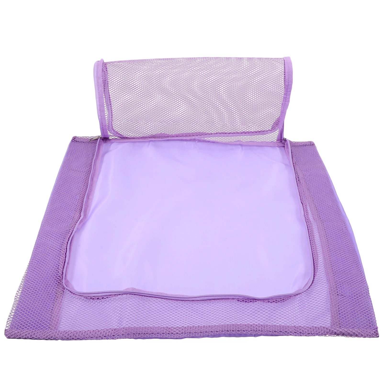 

Travel Clothes Bag Foldable Mesh Clothing Organizer Bin Closet Sweater Storage For Travel Airplane Cleaning Bag Clothes
