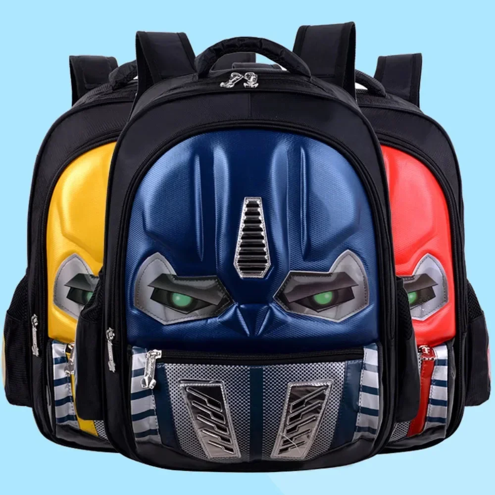 Fashion Trends Children Backpack for Boys Anime Cartoon Cool Multiple Styles Lightweight Breathable Comfortable School Bags Gift