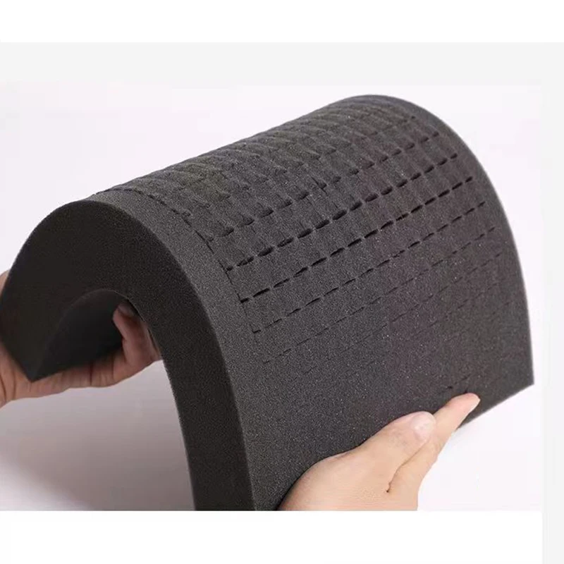 Small Size 305*205*30 mm High Density Cubes Foam Black Color