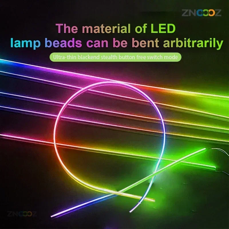 For BMW F30 F31 F32 F34 F20 F21 F07  1 3 5 7  X1 X3 G01 X4 G02 X5 F15 F16 64 MColor RGB Symphony Car LED  Interior Ambient Light